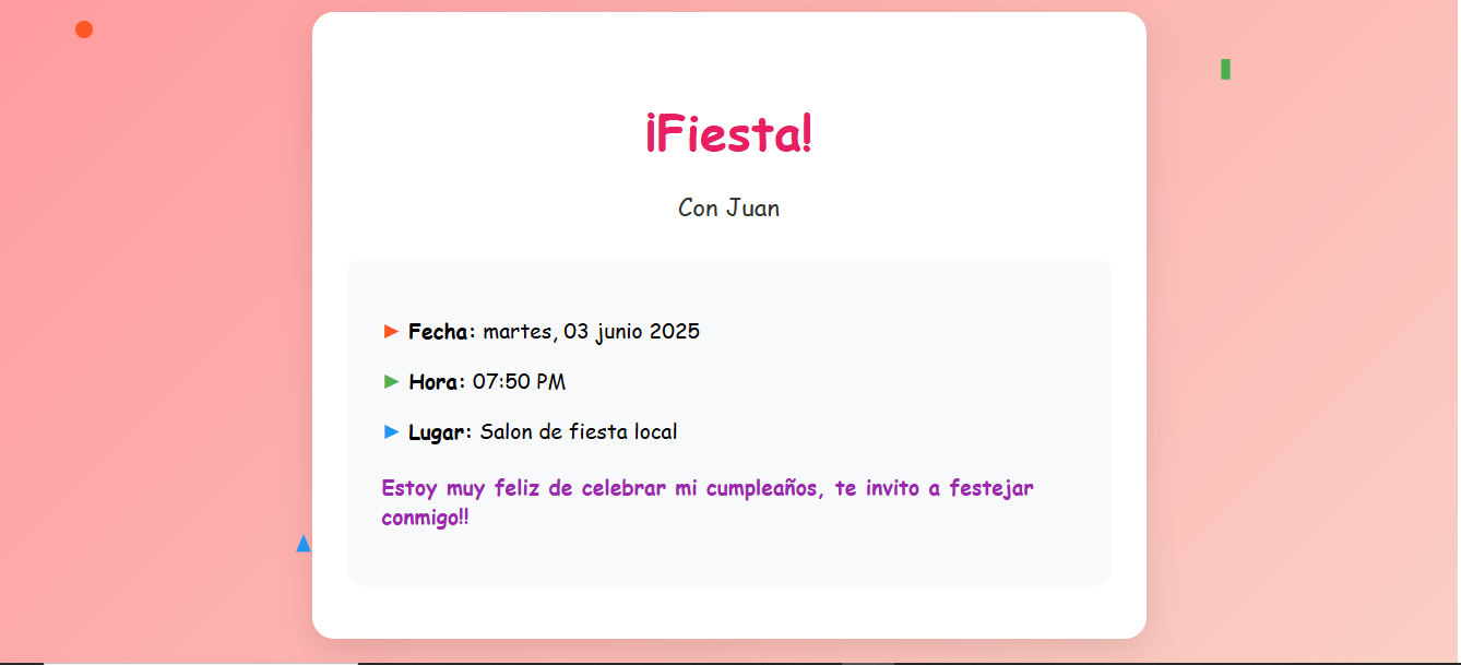 Plantilla Cumpleaños
